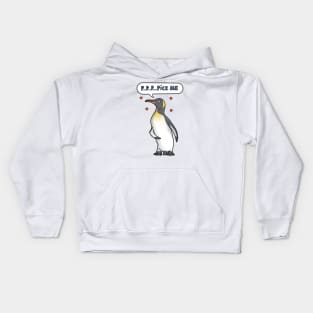 Pick up a penguin Kids Hoodie